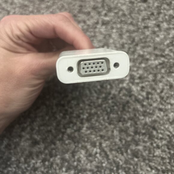GENUINE Apple Mini DisplayPort to VGA Adapter USED-TESTED - Picture 3 of 5